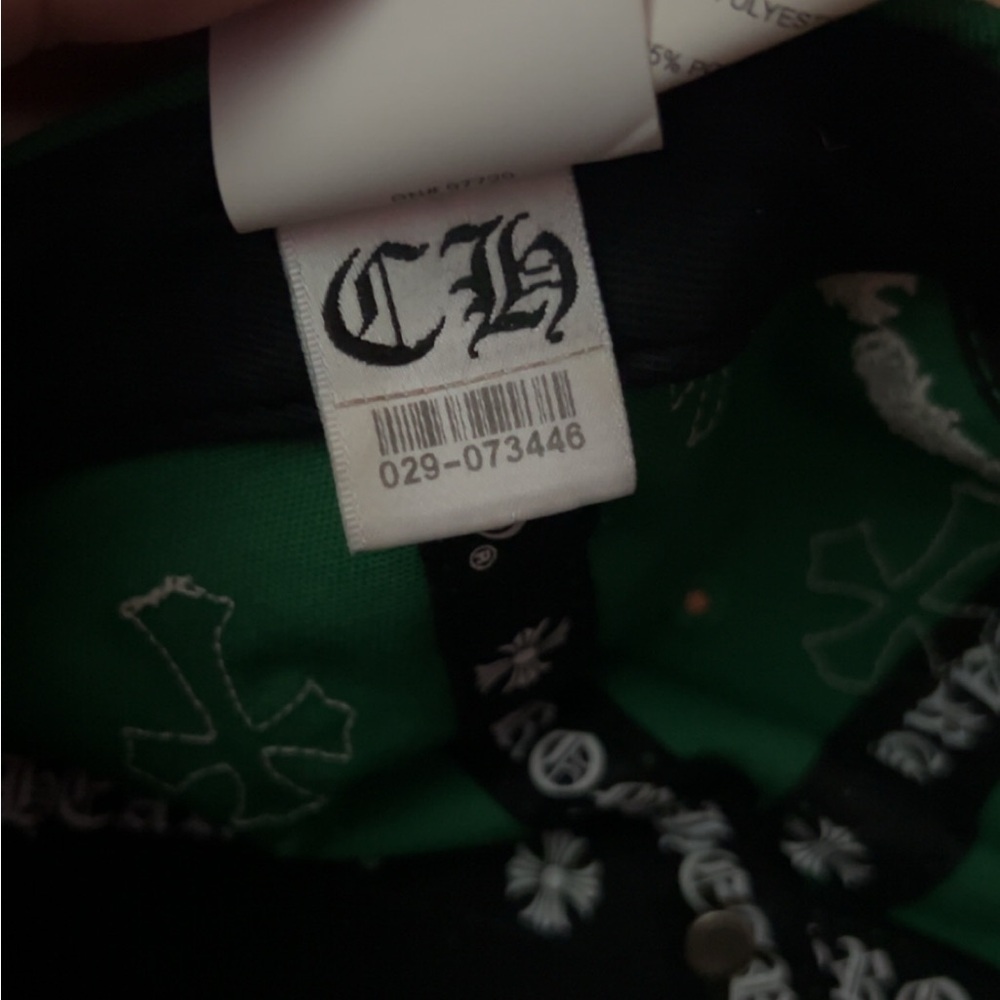 Chrome Hearts leather patch ‘Green’ hat - Picture 7 of 7